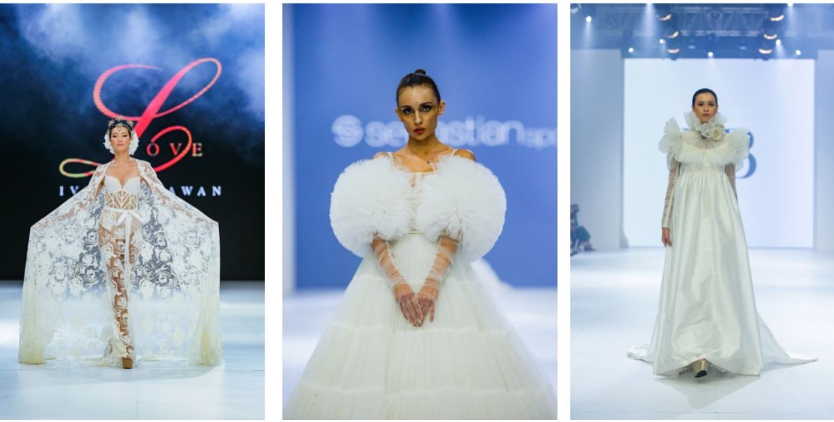 Rancangan IPMI dalam Moonlight Whisper di JFW 2023, dipersembahkan oleh Intercontinental Jakarta Pondok Indah